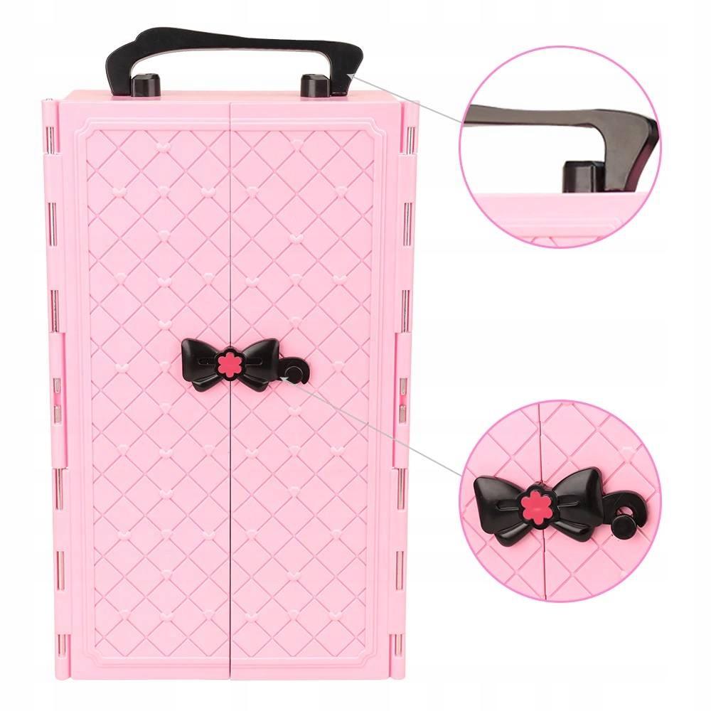 Wardrobe Foldable Clothes Cabinet + Doll