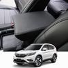 BEERTE Central Console Armrest Box Fit for Honda CRV 2017 2018 2019 2020 2021 2022 Cover Car Armrest Cover Auto Center Console Pad(Black with Black