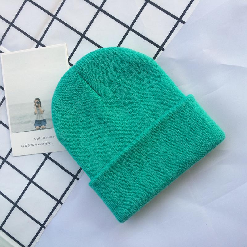 Custom Embroidery Logo Design Blank Plain Unisex Cheap Kids Children Baby Infant Beanies