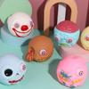 Soft Eye-popping Skull Toys Novelty Halloween Prank Toy Stress Relief Squeeze Fidget Toys  Adult
