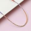 Bizmix Rainbow Crystal Bl255N1122 Women's Choker Bead Necklace