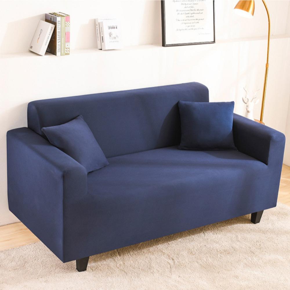 Sofa Protector Cover Stretchable Dirt Proof Slip Resistant Cat Scratch Proof Full Coverage Fabric Sofa Cover