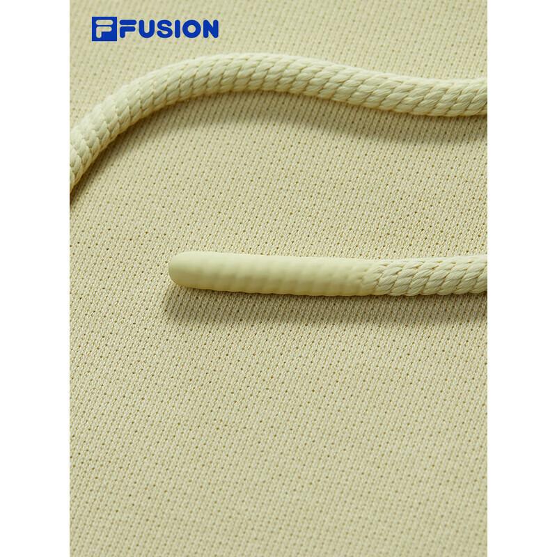 Fila FUSION 2025 Fall Unisex Pure Cotton Hooded Sweatshirt