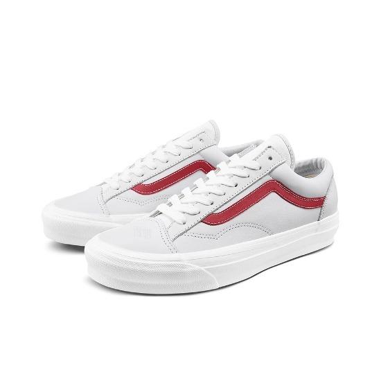 Vans OG Style 36 LX 'True White Red' VN0A4BVE21D Men's Shoes