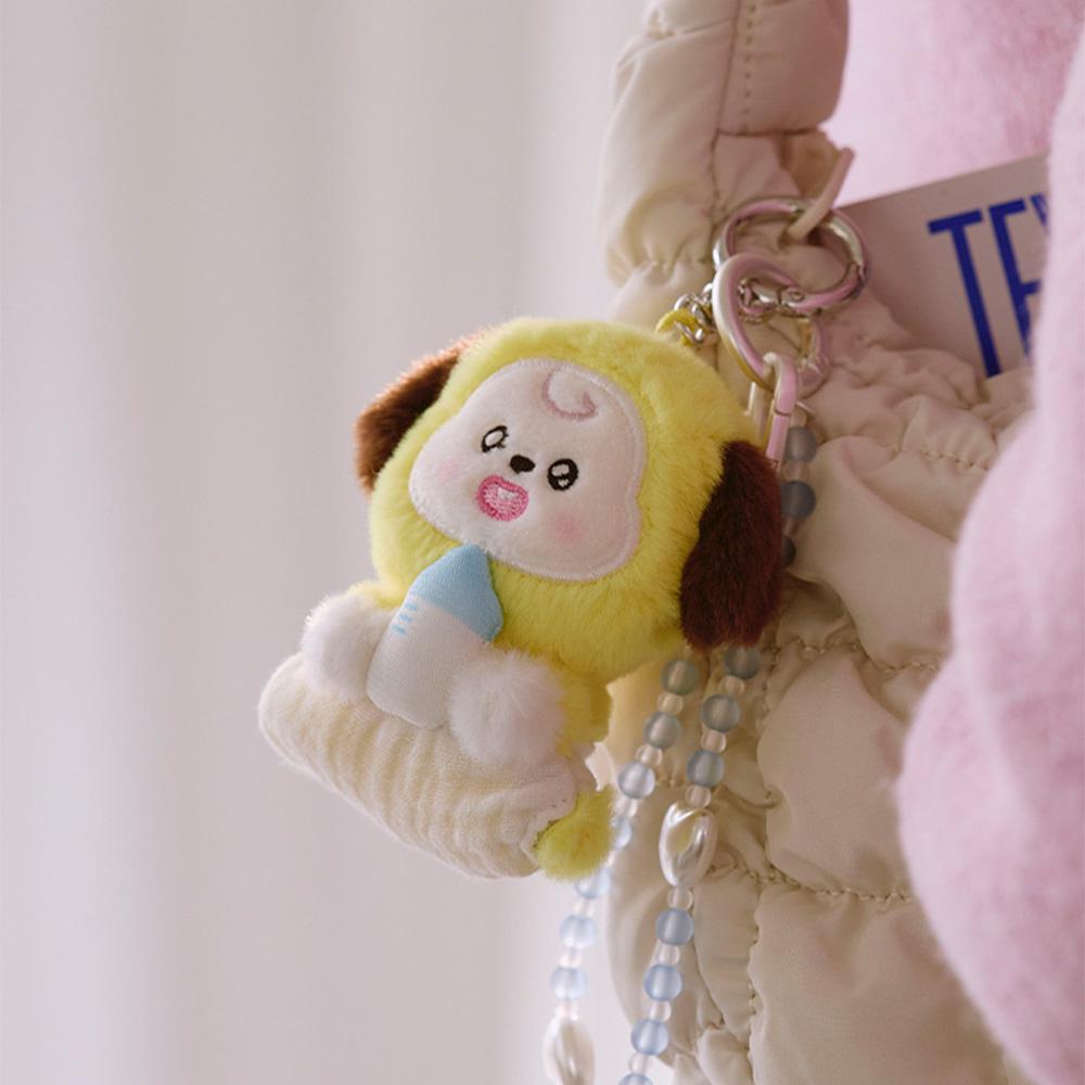 BT21 CHIMMY Baby Newborn Season 2 Sitting Plush Keyring