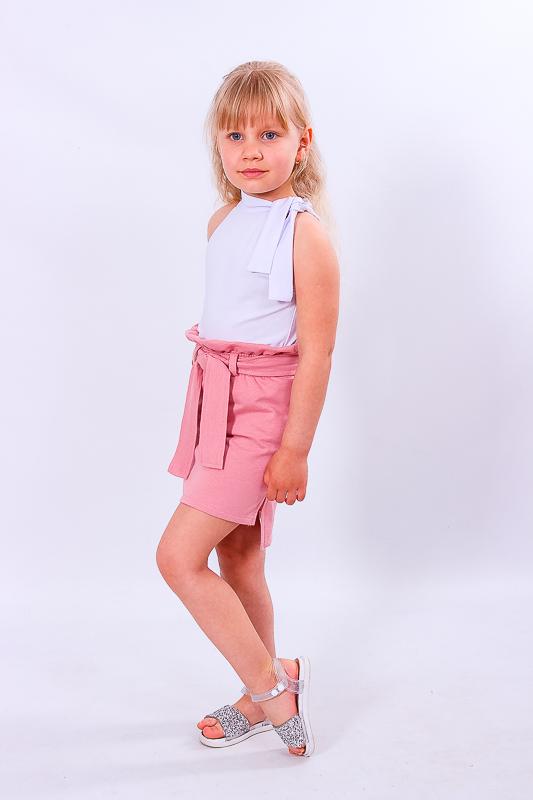 Girls' Clothing Set – Blouse & Skirt, Bright Colors, Summer, 6195-036 HC