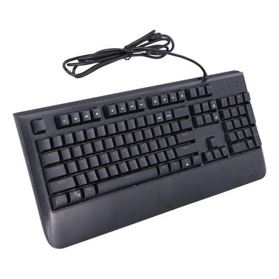 Gaming Keyboard Wired LED Backlight 104 Keys Black Mechanical Keyboard for Computer Games Office