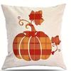 Home Decor Eat Drink Thankful And Fall Themed Pillows Pattern Cushion Cover Suitable For Sofa Bedroom Car Pillow Cover