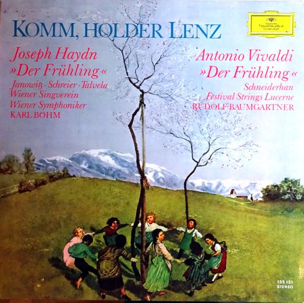 

LP Record JOSEPH HAYDN / ANTONIO VIVALDI - Komm, Holder Lenz 135131 Deutsche Grammo 1969 Germany Classical Used