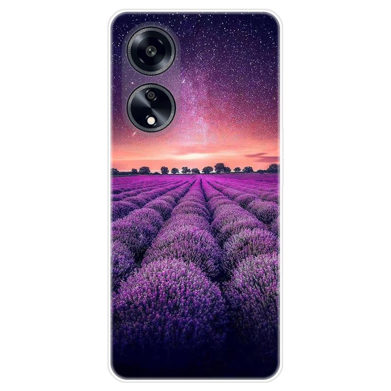 For OPPO Reno10 Reno 10 Pro A98 A 98 5G deksel mykt silikon bakdeksel tegneserie telefonveske Stjernehimmel