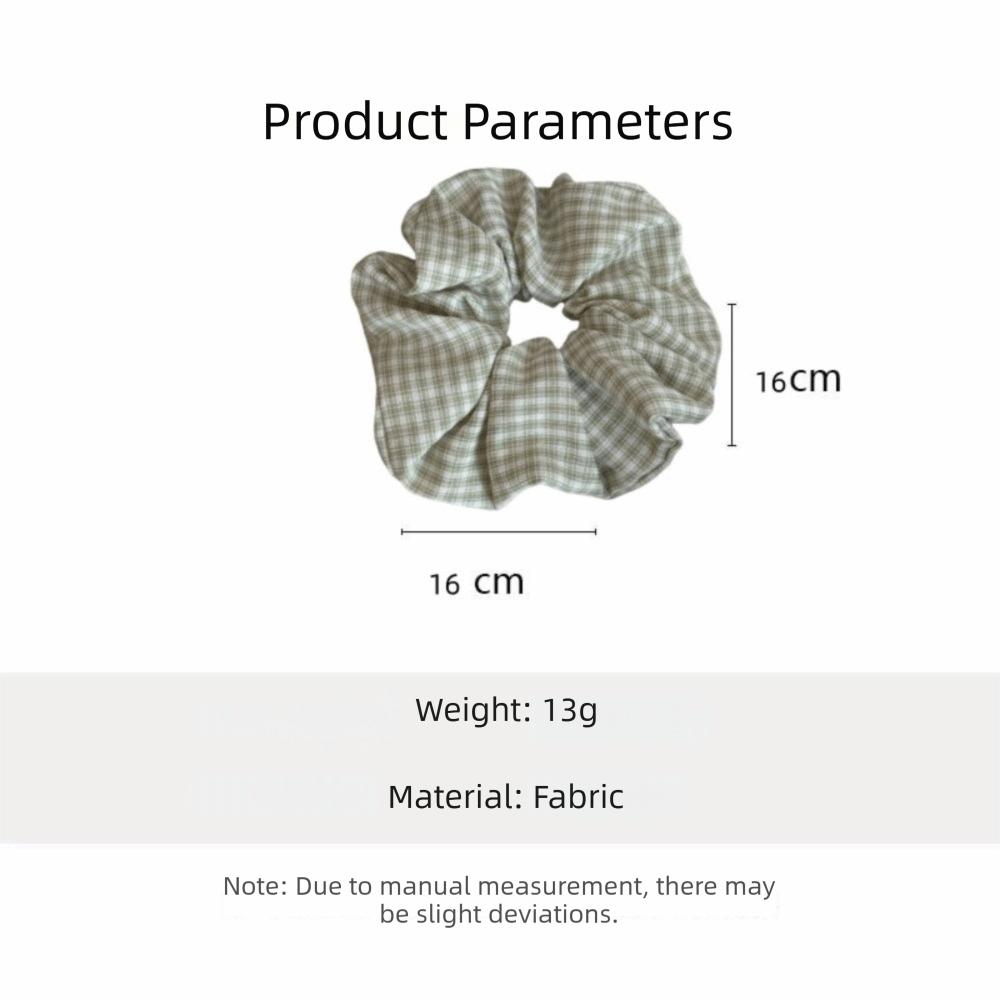 Minimalist Pattern Ponytail Hair Scrunchies Multi Size Hair Rope Sweet Wide HeadBand  Women