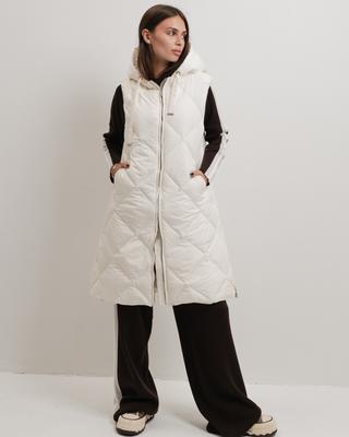 Gilet da donna Phardi 5020 36 latte