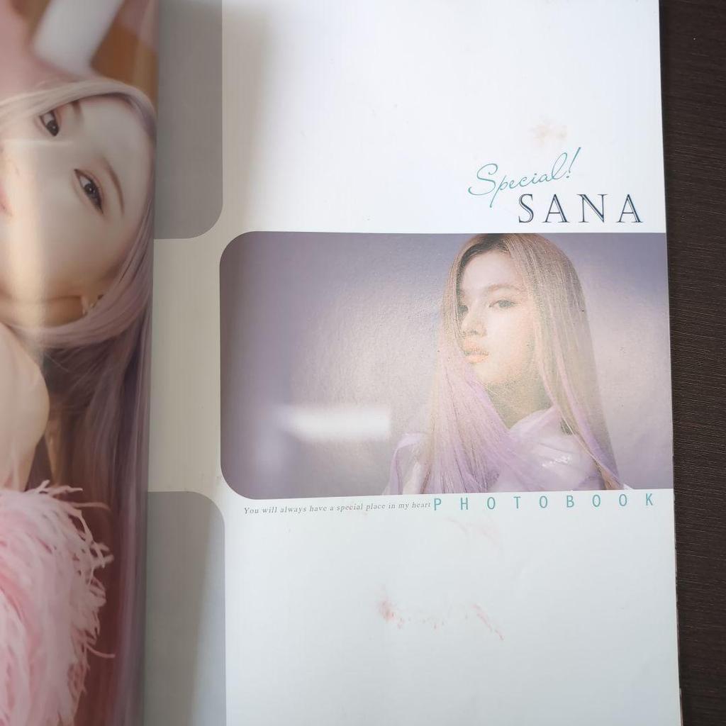 [USED] TWICE SANA Photobook Card Goods