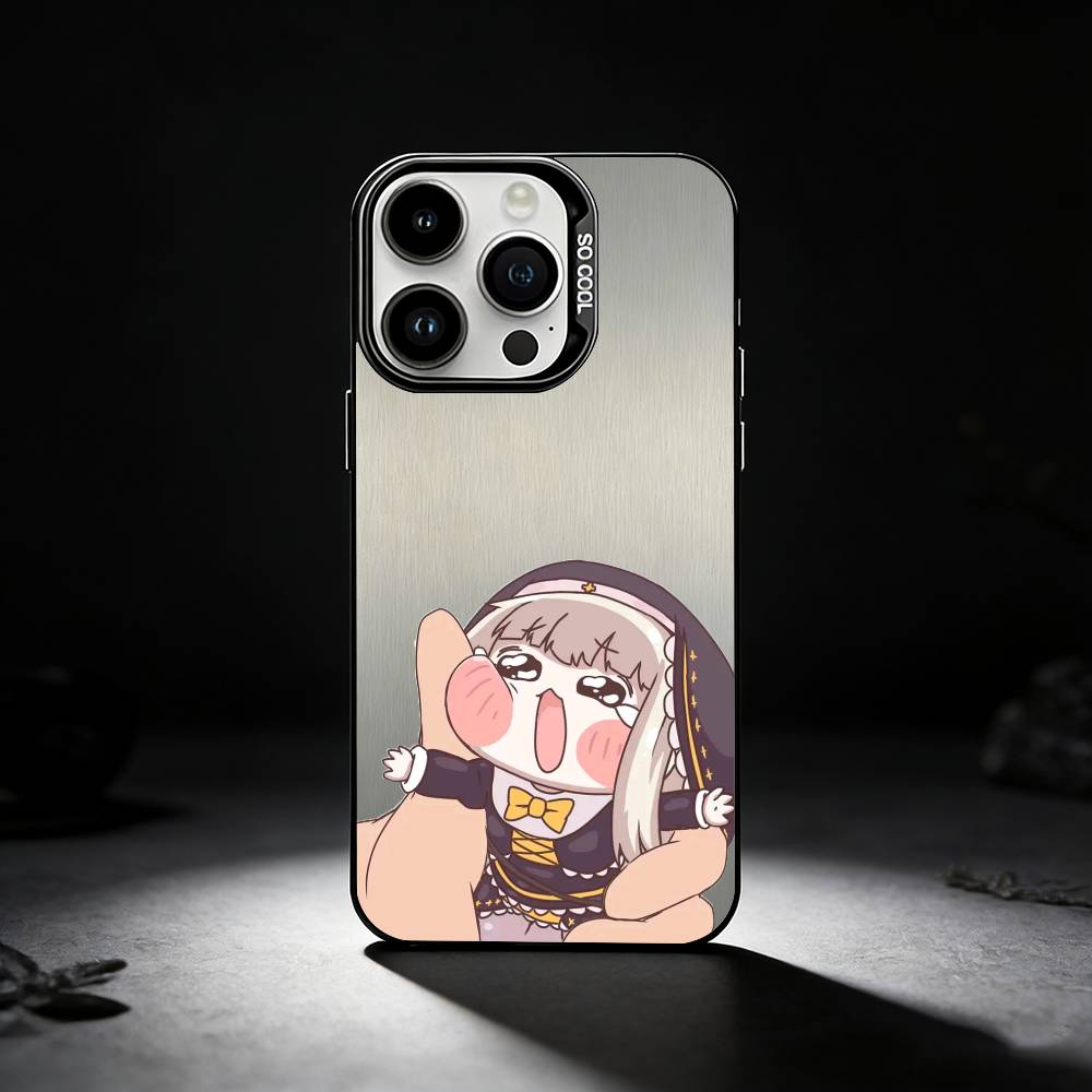 Game T-Trickcal Chibi Go Phone Case For iPhone 17,16,15,14,13,12,11 Plus,Pro Max,XS,Colored silver phone case iPhone14Pro