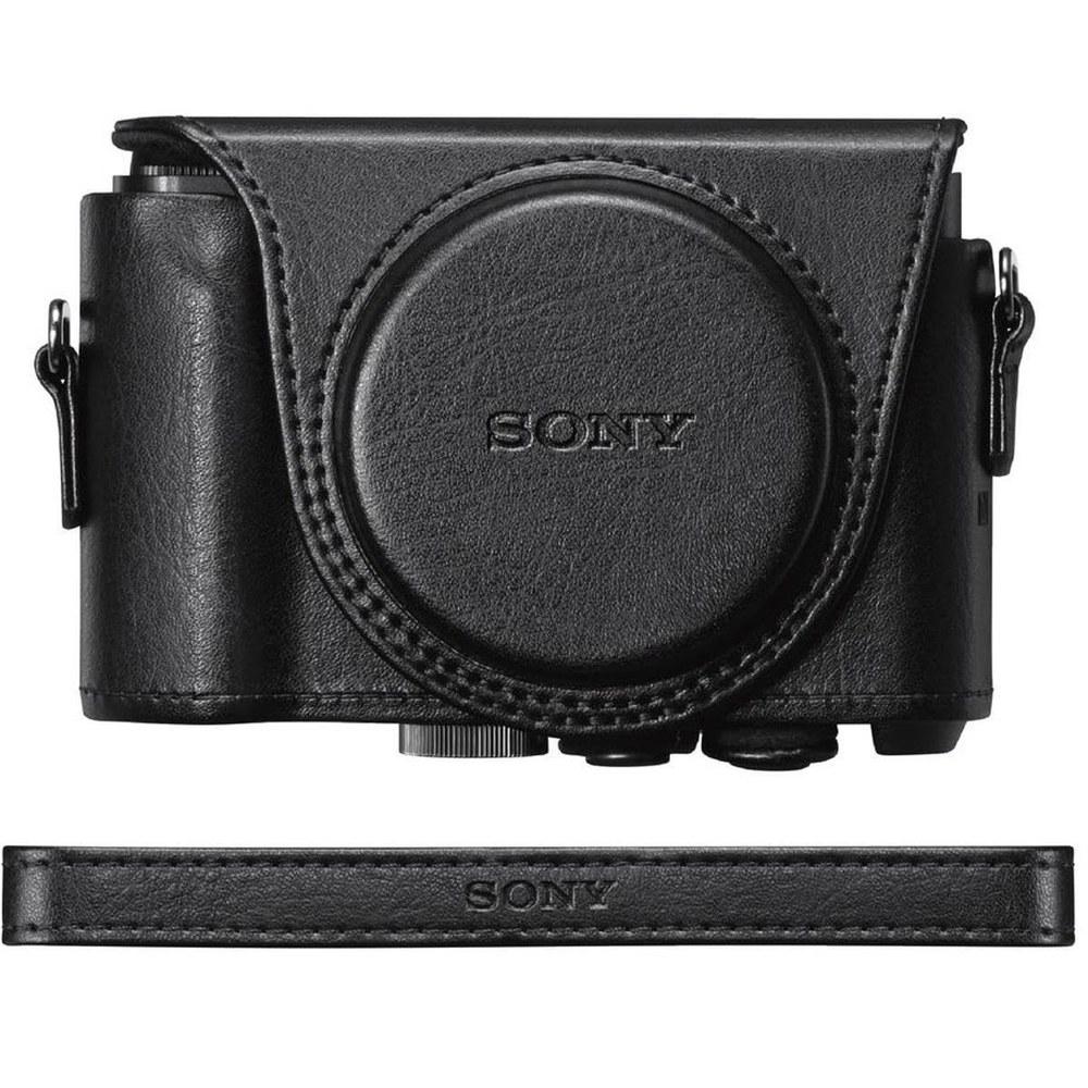 Sony Digital Camera Case LCJ-HWA BC Black Jacket Case