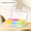6Pcs Baby Children Soft Plastic Blocks Infants Young Children's Cognitive Relief Soft Rubber Block Can Chew Silicone Blocks Toy