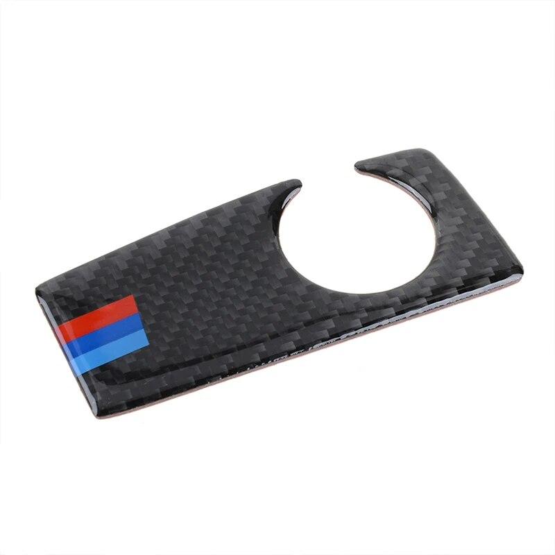 Fit For BMW 5 Series F10 2011 - 2017 Car Gear Shift Panel Trim Sticker Real Carbon Fiber LHD RHD Performance Car Accessories