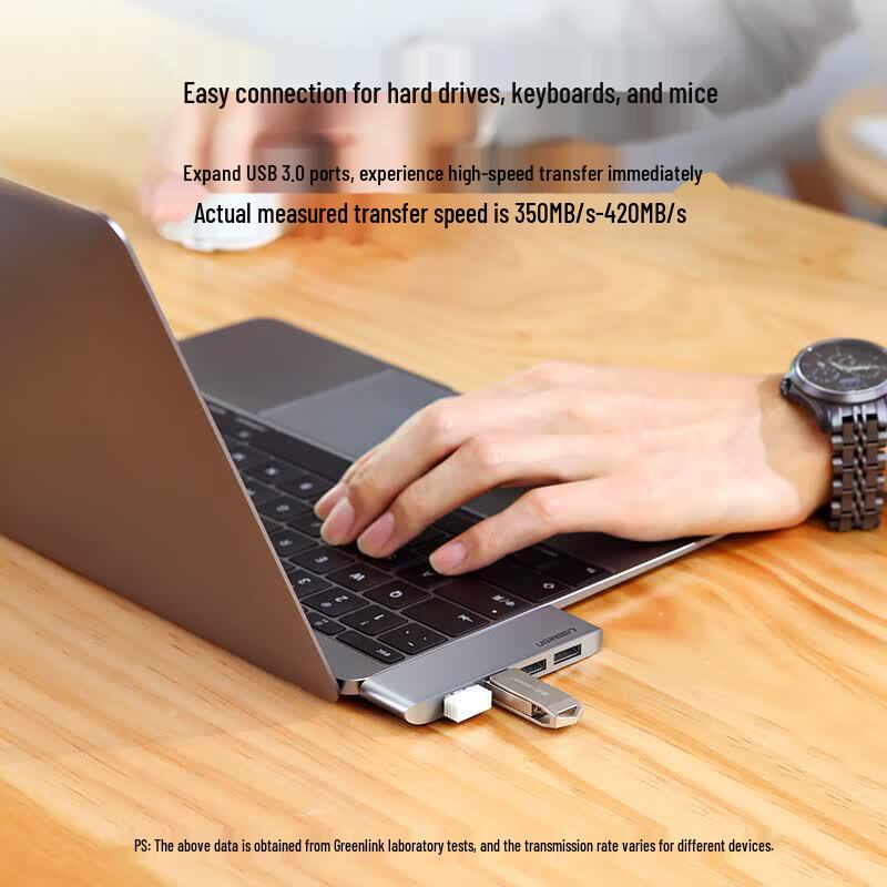Ugreen Type-C to 4-Port USB 3.0 Hub