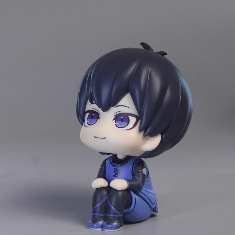 Blue Prison Q version figure Jie Shi Yi Bee Le Hui Sei Shirou Chichi Leopard Horse Doll Chassis Ornament Model