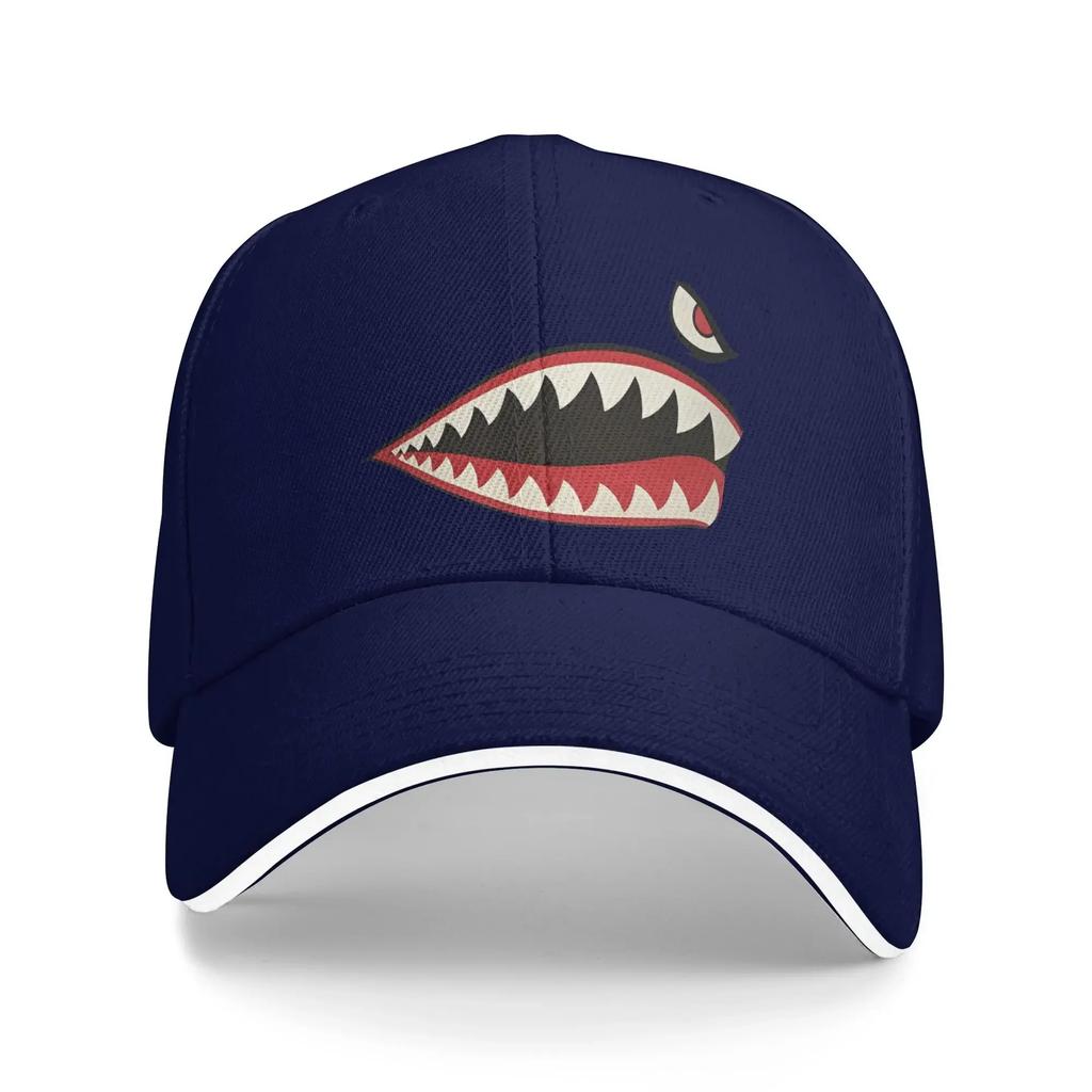 Flying Tigers Nose Art Casual Baseball Cap  Outdoor Gym Hip Hop Hats Spring Sun-Proof Unisex Men Stylish Snapback Cap
