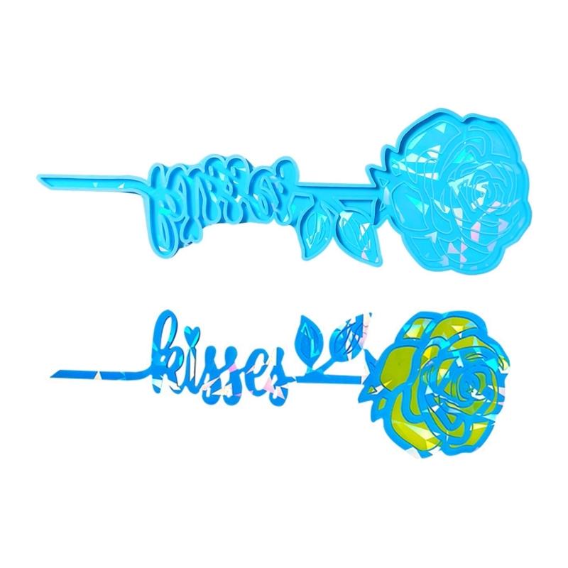 

Easy to Use Silicone Craft Mold Hand-Making Rose Decorations Moulds Pendant Casting Mould Suitable for DIY Enthusiasts