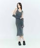 Latizen L6 Maxi Knit Dress Set(Charcoal)