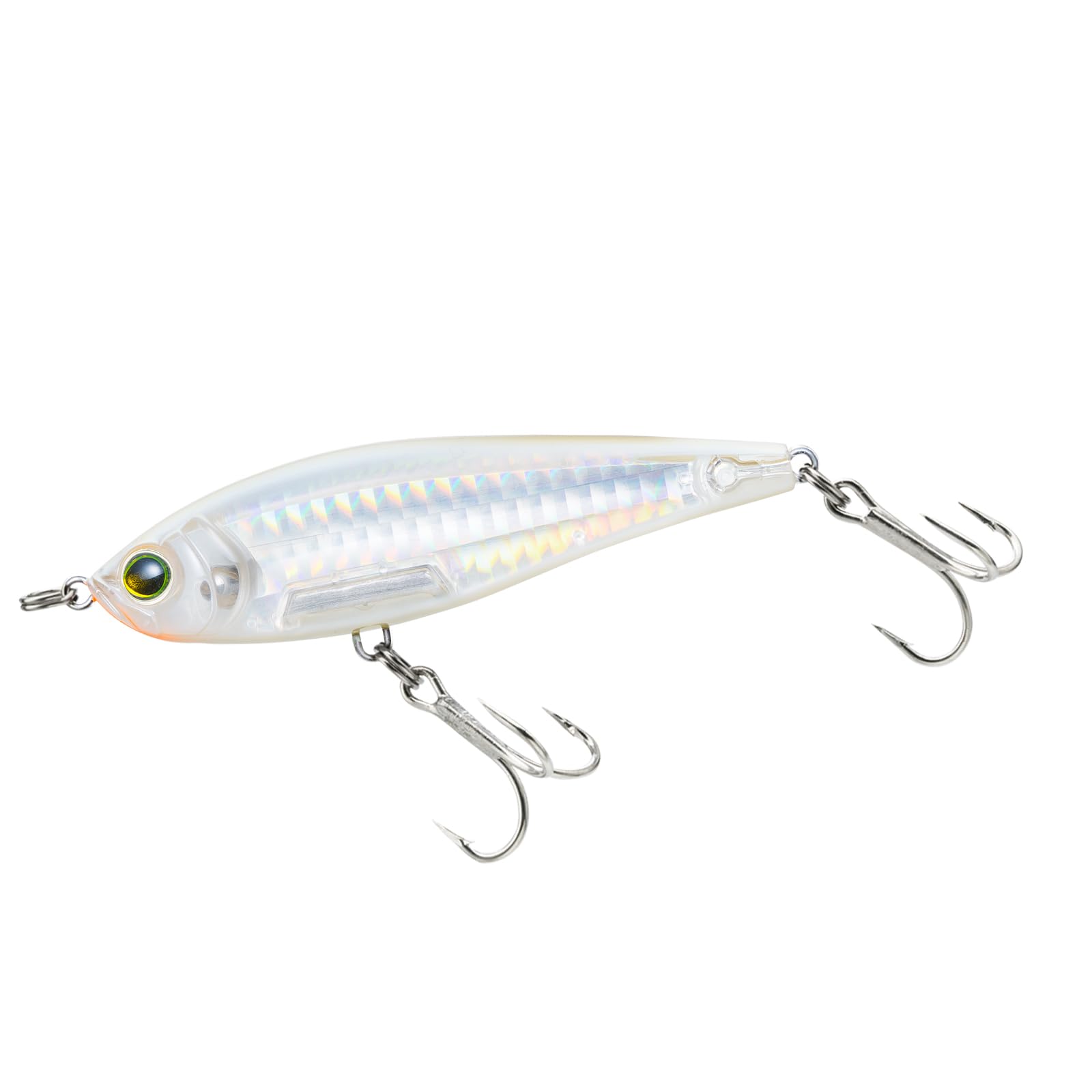 Saltwater Lure 3D Inshore Twitch Bait 70mm Bone Silver YO-ZURI (SS) Color