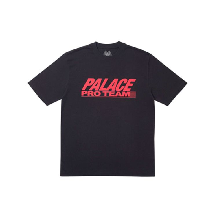 Palace Pro Tool Logo Print Short Sleeve T-Shirt Unisex Tops Black P19SS037