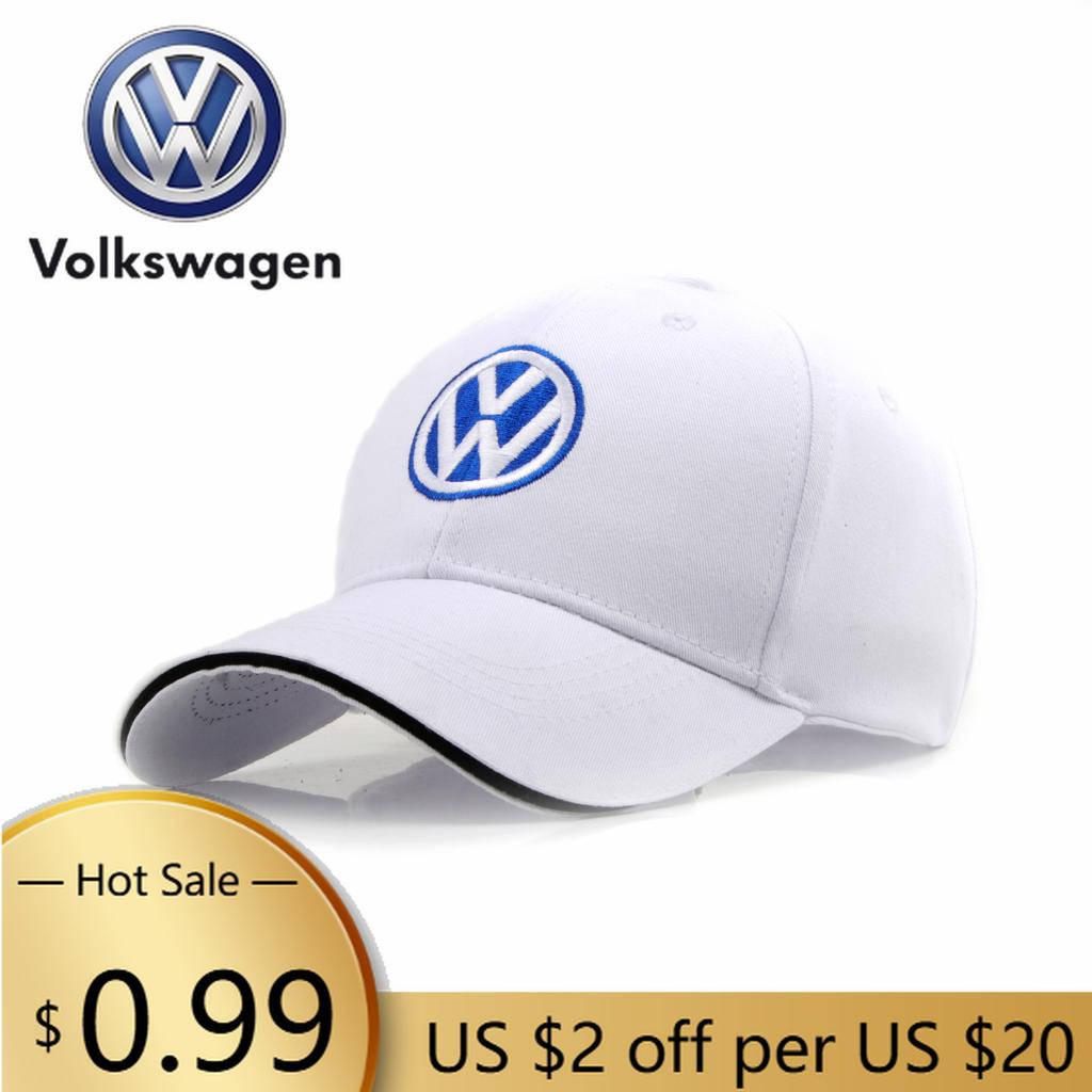 2026 New For VOLKSWAGEN VW Fashion Leather Mesh Hat Snapback Trucker Outdoor Sport Running Adjustable Baseball Cap For Volkswage