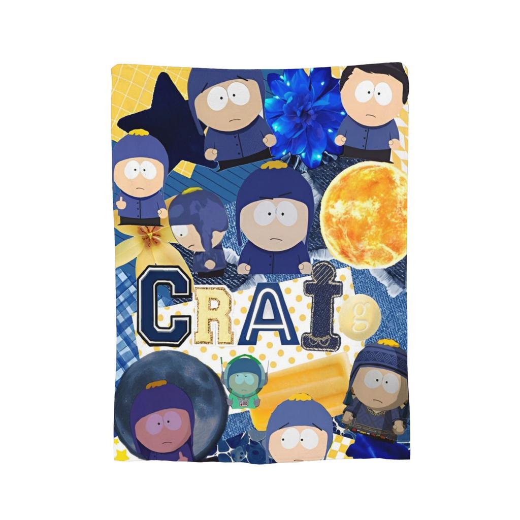 Souths Parks Towelie Blanket Plush Throw Blanket Bedroom Sofa Decoration Ultra-Soft Warm Bedspreads,