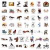 10/30/50/100pcs Cool Cartoon Horse Equestrian Stickers Decals DIY Skateboard Notebook Phone Guitar Graffiti Sticker Decoration