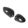 2 Pcs Door Side Rearview Mirror Cover Cap Left Right Wing Mirror Cover Replacement for Fiat 500 2007 To 2020 Carbon