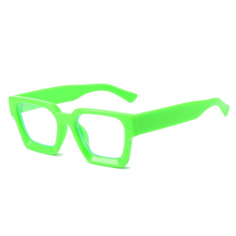 2022 Stylish Square Frame Glasses: European & American Fashion, Versatile and Simple Design