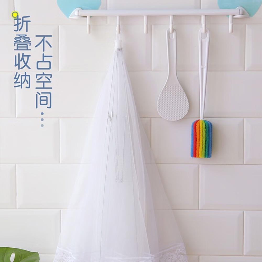 Lebensmittelabdeckung Mesh faltbar waschbar Fliegen Tische Abdeckung Insektensichere Schutzabdeckungen Geschirrabdeckungen Home Küche Lagerung Mithelfer