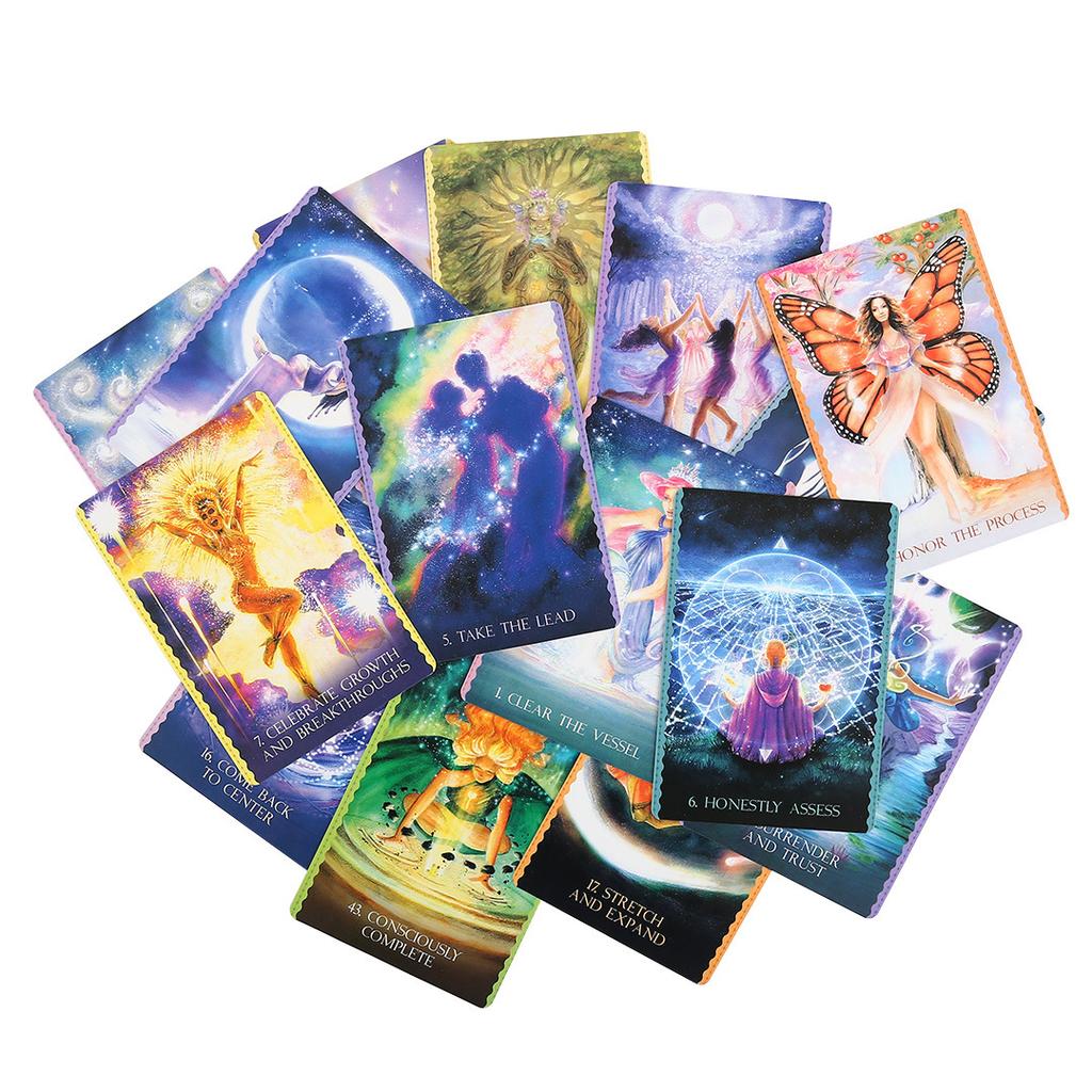 44pcs Cosmic Dancer Oracle Cards English Version Board games tarot deck