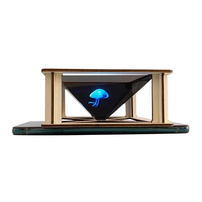 Holographic Projection DIY Kit for 3D Virtual Reality - Educational Toy for Students and Children