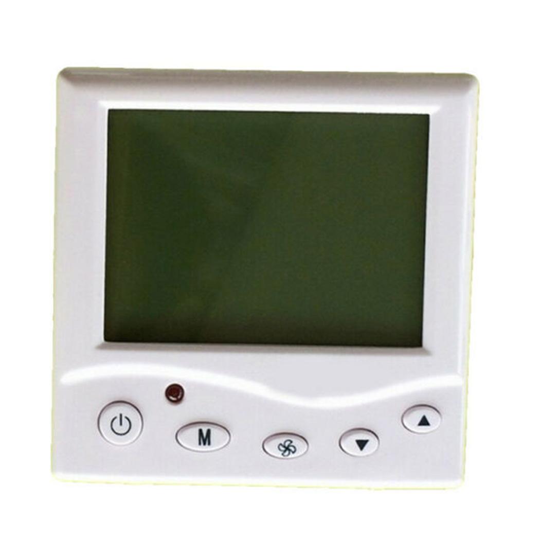 High Quality ABS Material Digital Thermostat Indoor Thermostat Digital Floor Heating Controller Heating Indoor Thermostat 220V China Mainland