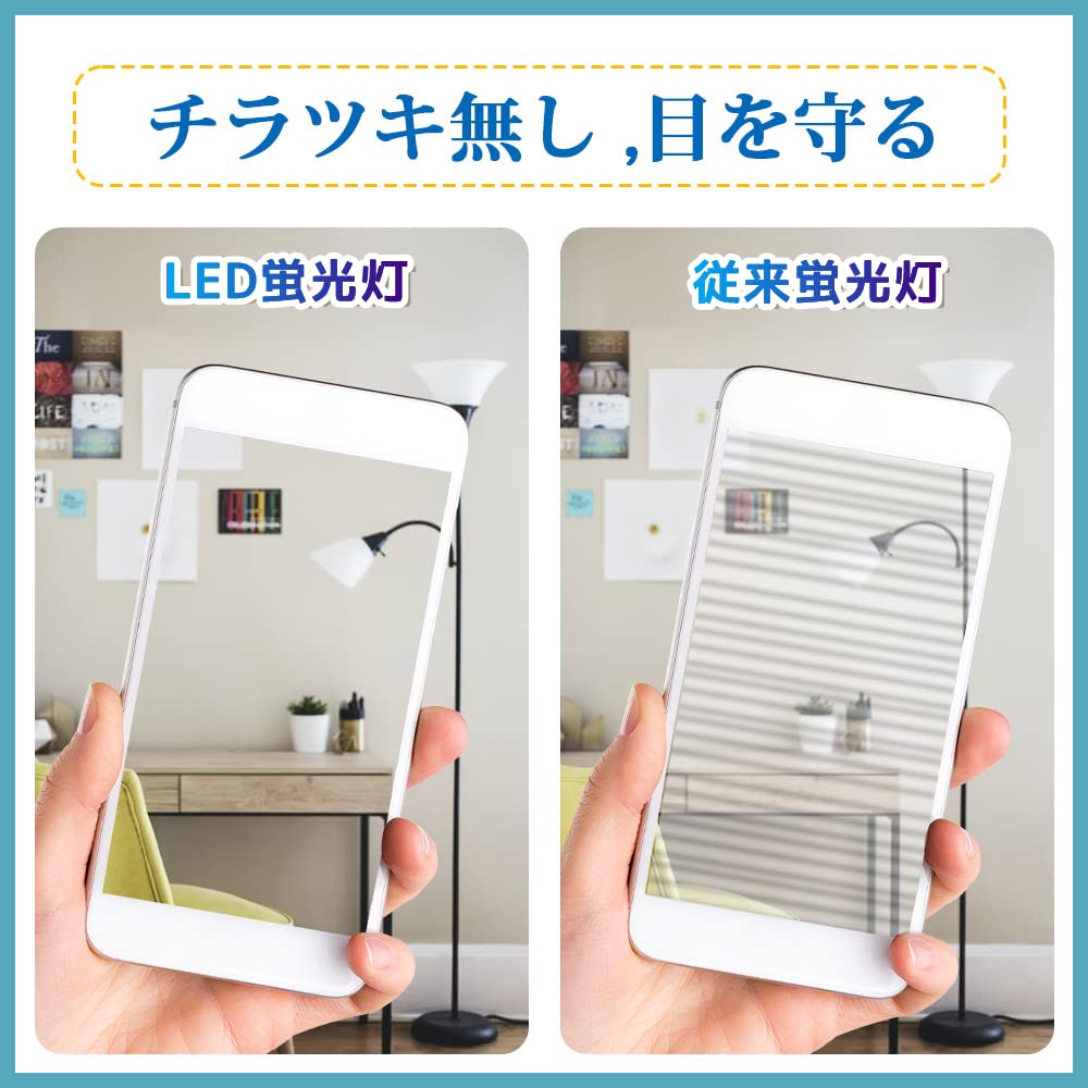 20W LED Fluorescent Light, 20W, 58cm, No Glow-Type Installation Required, Power Consumption: 9W, High Brightness, Suitable for Facility and Store