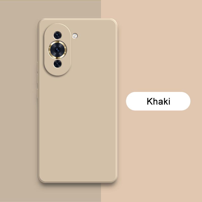 Luxury Square Liquid Silicone Case for Huawei Nova 10 Pro SE 10Z Youth Camera Protective Back Cover Nova10 10Pro 10SE