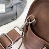 Suede Tote Bag Women's Fashion Shoulder Bag with Lace Up Detail and Adjustable Crossbody Strap