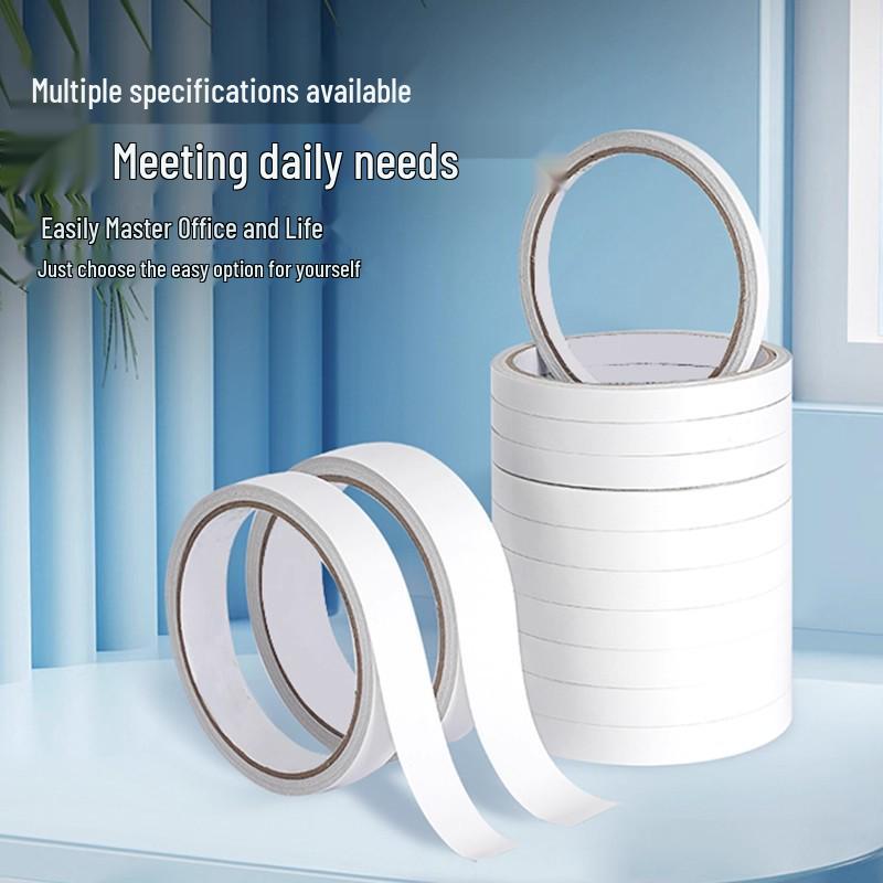 Bulk Buy Double-Sided Tape: Strong Adhesion, Kid-Friendly, Semi-Transparent Tissue Tape