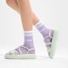 Fila Churro Comfortable Casual Fashion Versatile Beach Sandals Women Sandals Light-Purple F12W421404FBO