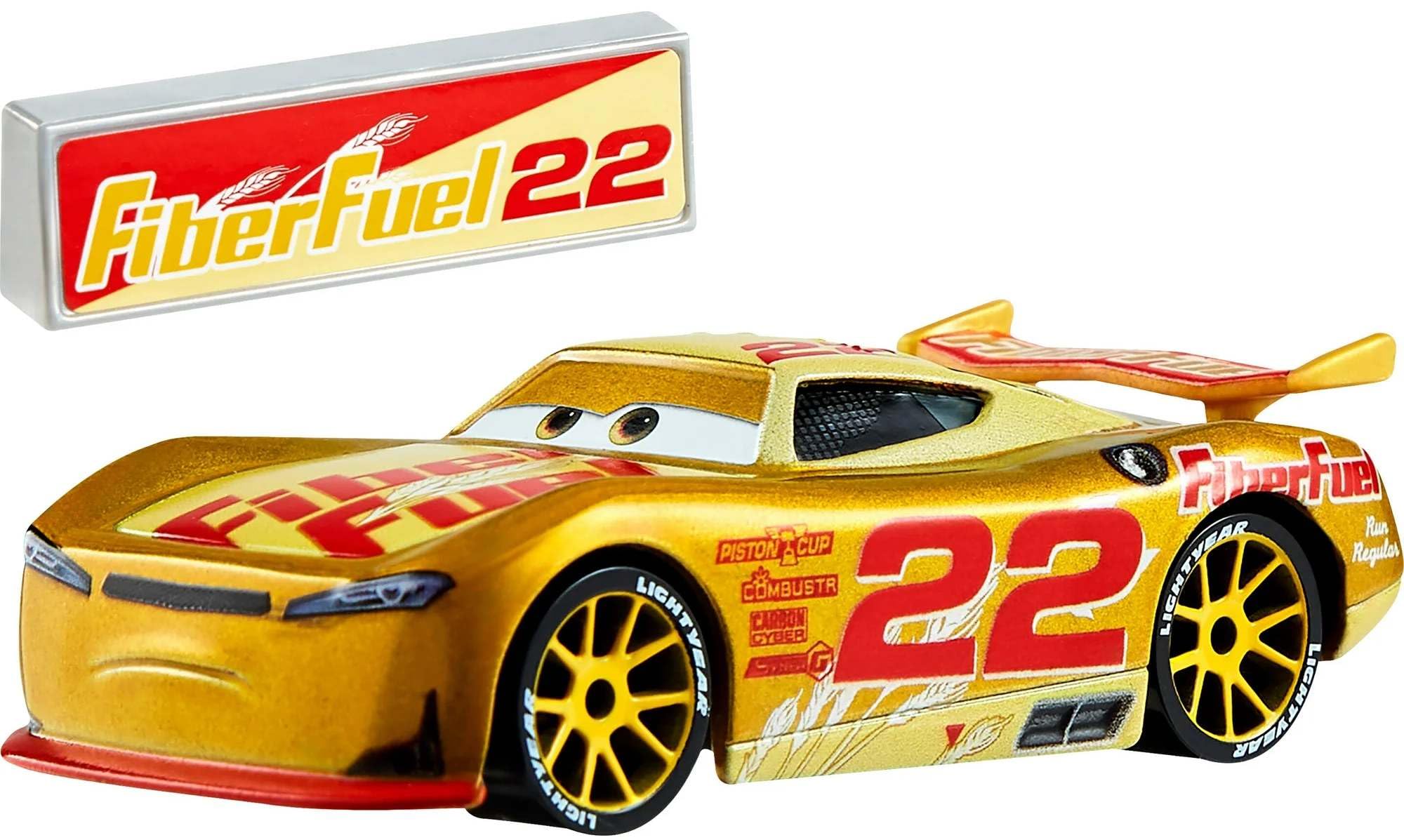 

Тачки 2024 Mattel Литая Мини-машинка 1 шт. Машина-персонаж Гого Логано 155 «Серия Nascar» [Товар]