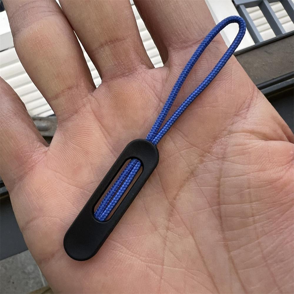 10PCS Zipper Pull Puller End Fit Rope Tag Fixer Zip Cord Travel Bag Suitcase Backpack Anti-Loss Puller Tab Replacement Clip
