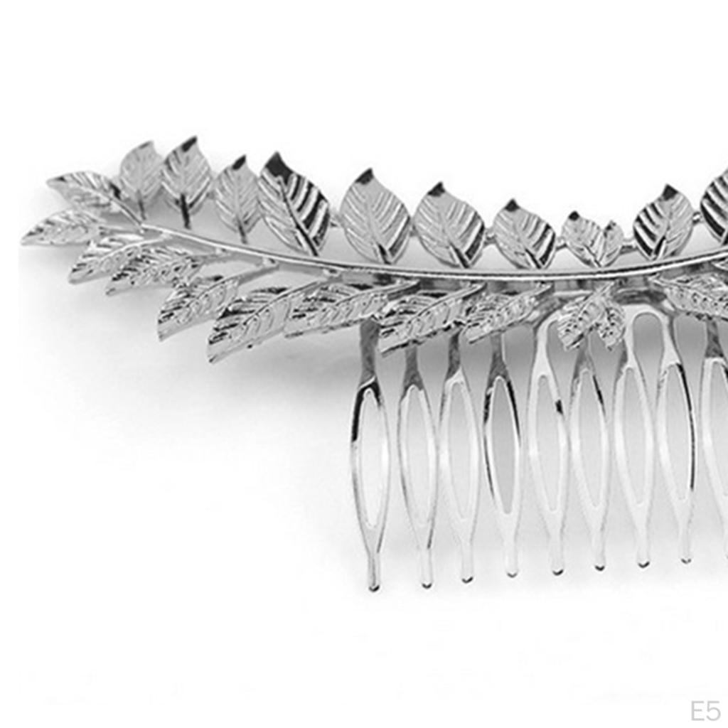 Leaves Hair Combs Slide Wedding Bridal Accessories