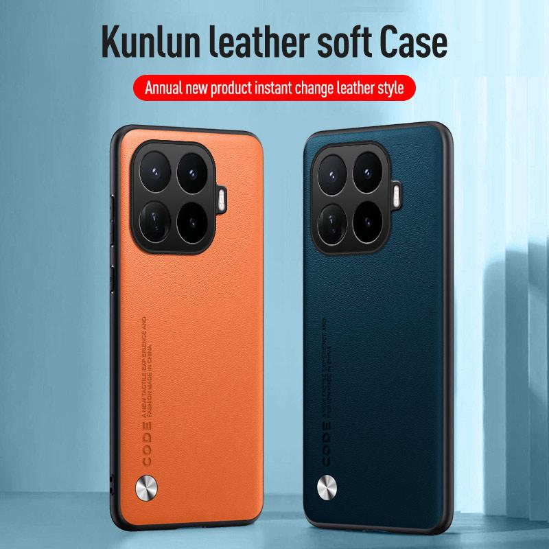 Custodia EUCAGR di Lusso in Pelle PU per Xiaomi 17T Pro Cover Posteriore Custodia per Telefono in Silicone a Protezione Totale per Xiaomi 17TPro