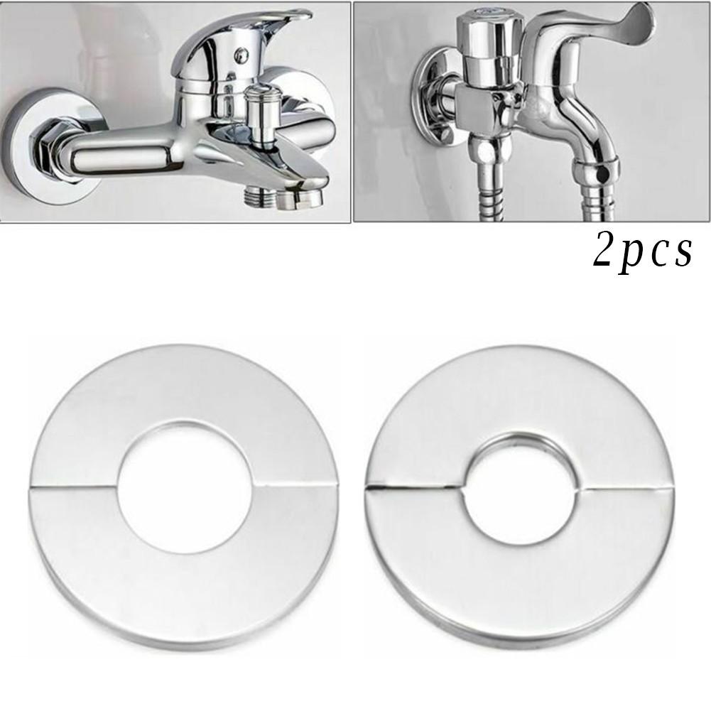 Protect and Decorate Bathroom Water Pipe with Stainless Steel Cover
