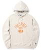 Crew Team No.11 Logo Terry Hoodie Yellow Oatmeal