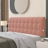 King Queen Size Removable Velvet Bed Head Cover Bedside Headboard Cushion Fashion High Resilient Sponge Filler Headboard Pillow