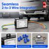 ABS Trailer Light Converter Durable Electrical Signal Converter  Trailer Wiring Upgrade